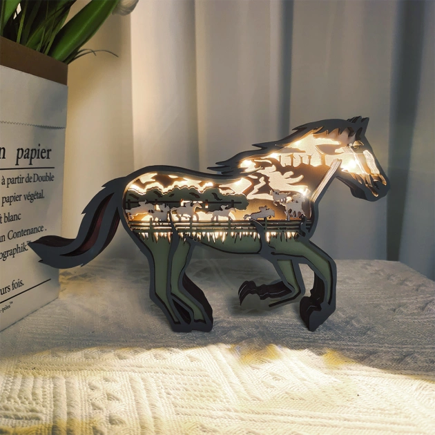 HOT SALE🔥-Pommel horse Carving Handicraft Gift