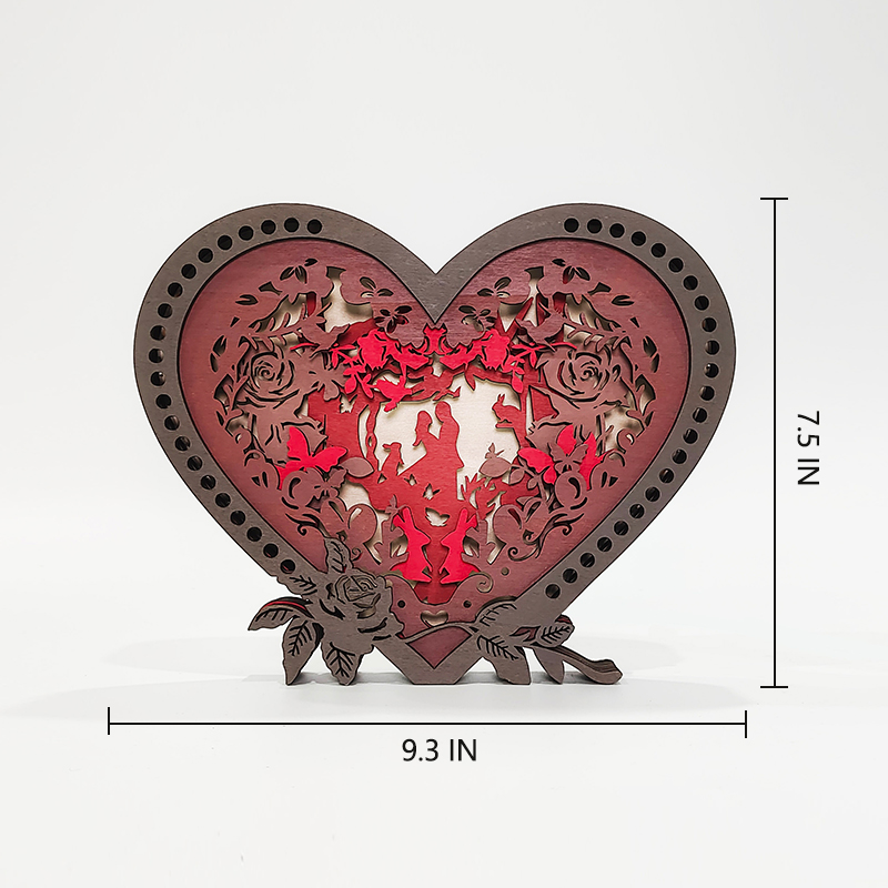 New Arrivals✨Heart-Shaped Wooden Carving Gift