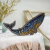 Blue Whale 3D Wooden Carving,Suitable for Home Decoration,Holiday Gift,Art Night Light