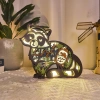 HOT SALE🔥-Raccoon Wooden Carving Gift