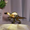 Spinosaurus 3D Wooden Carving,Suitable for Home Decoration,Holiday Gift,Art Night Light