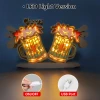 Beer 3D Wooden Carving,Suitable for Home Decoration,Holiday Gift,Art Night Light