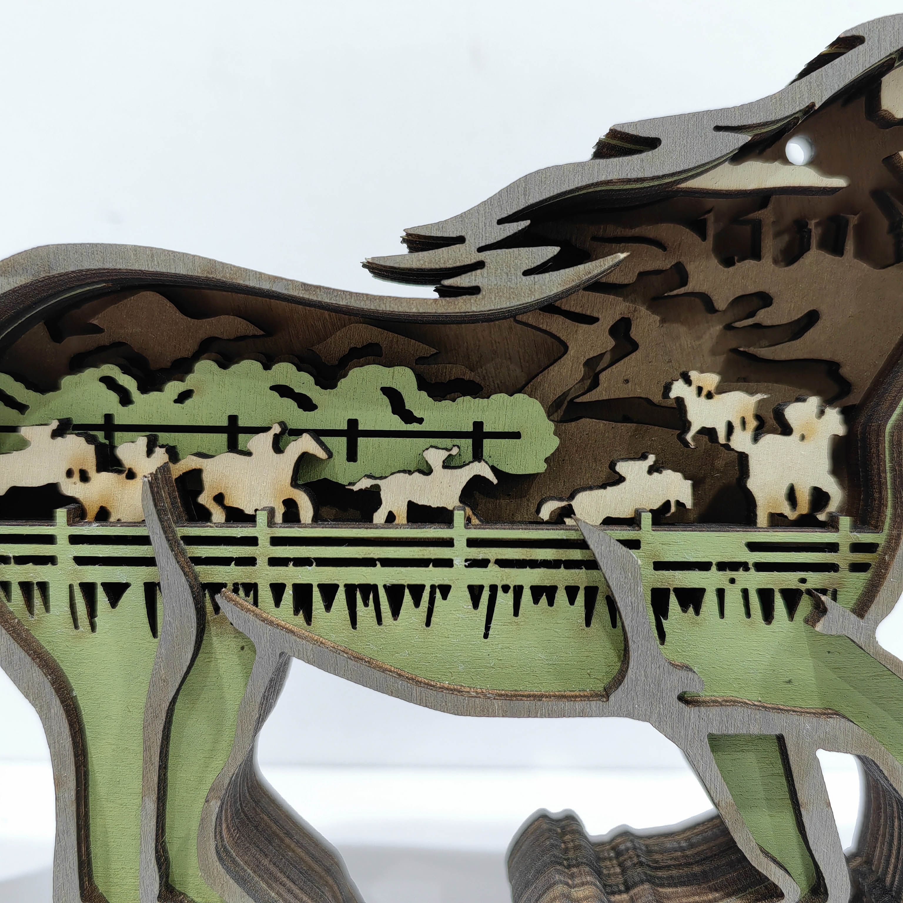 HOT SALE🔥-Pommel horse Carving Handicraft Gift