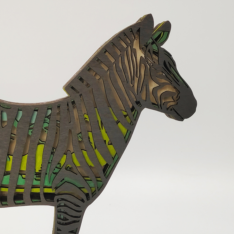 Zebra Carving Handcraft Gift