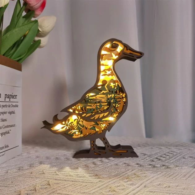 Duck Carving Handcraft Gift